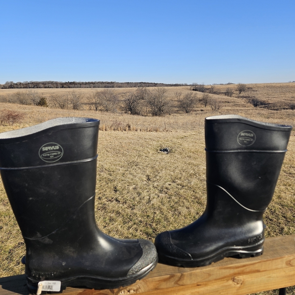 Honeywell Servus F2892 11/12 Men's Servus Rubber BootS, 14" Height,